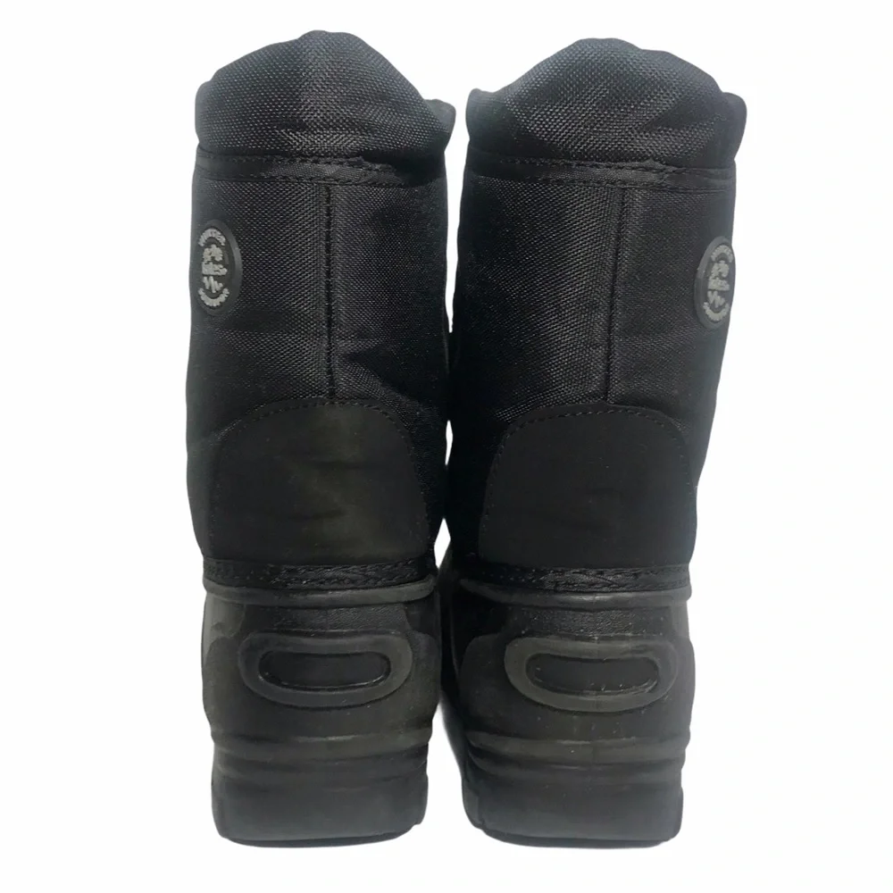 TOTES Connor Kids Waterproof Snow Boots with Removable Liner Black - Picture 5 of 10